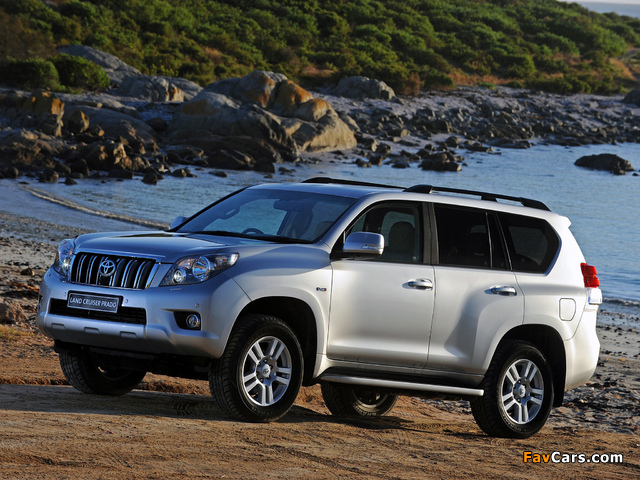 Toyota Land Cruiser Prado VX 5-door ZA-spec (150) 2009 images (640 x 480)