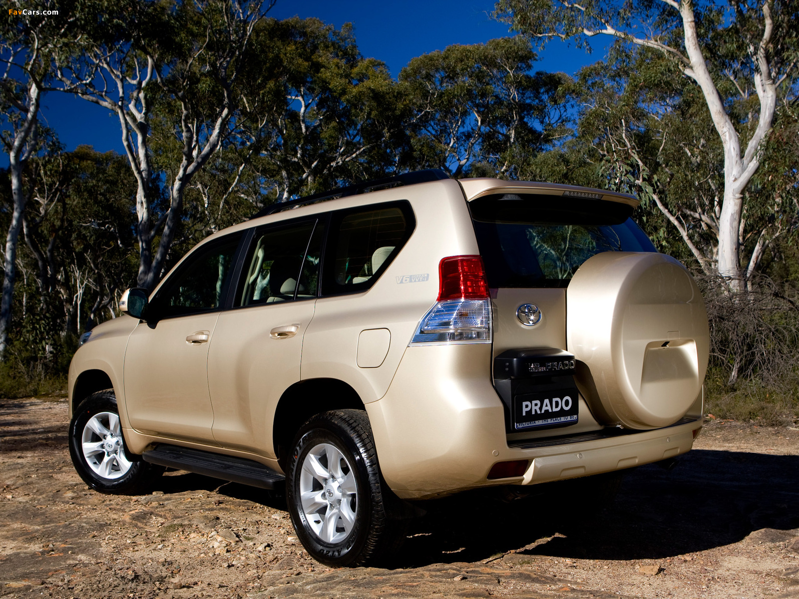 Toyota Land Cruiser Prado 5-door AU-spec (150) 2009 images (1600 x 1200)