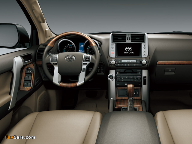 Toyota Land Cruiser Prado 5-door UAE-spec (150) 2009 photos (640 x 480)