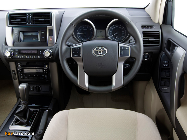 Toyota Land Cruiser Prado GX 5-door AU-spec (150) 2009 pictures (640 x 480)
