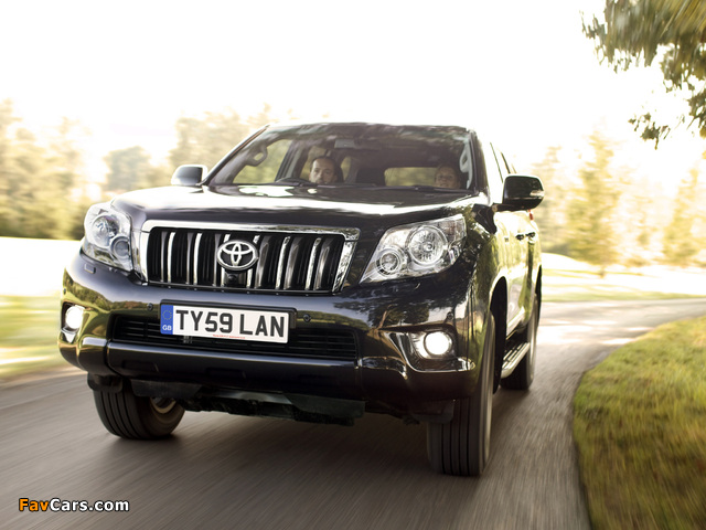 Toyota Land Cruiser Prado 5-door UK-spec (150) 2009 pictures (640 x 480)