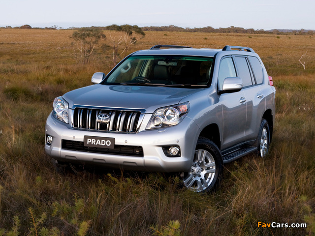 Toyota Land Cruiser Prado 5-door AU-spec (150) 2009 wallpapers (640 x 480)