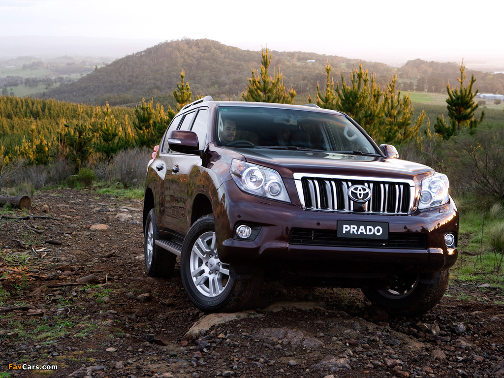 Toyota Land Cruiser Prado 5-door AU-spec (150) 2009 wallpapers (1024 x 768)