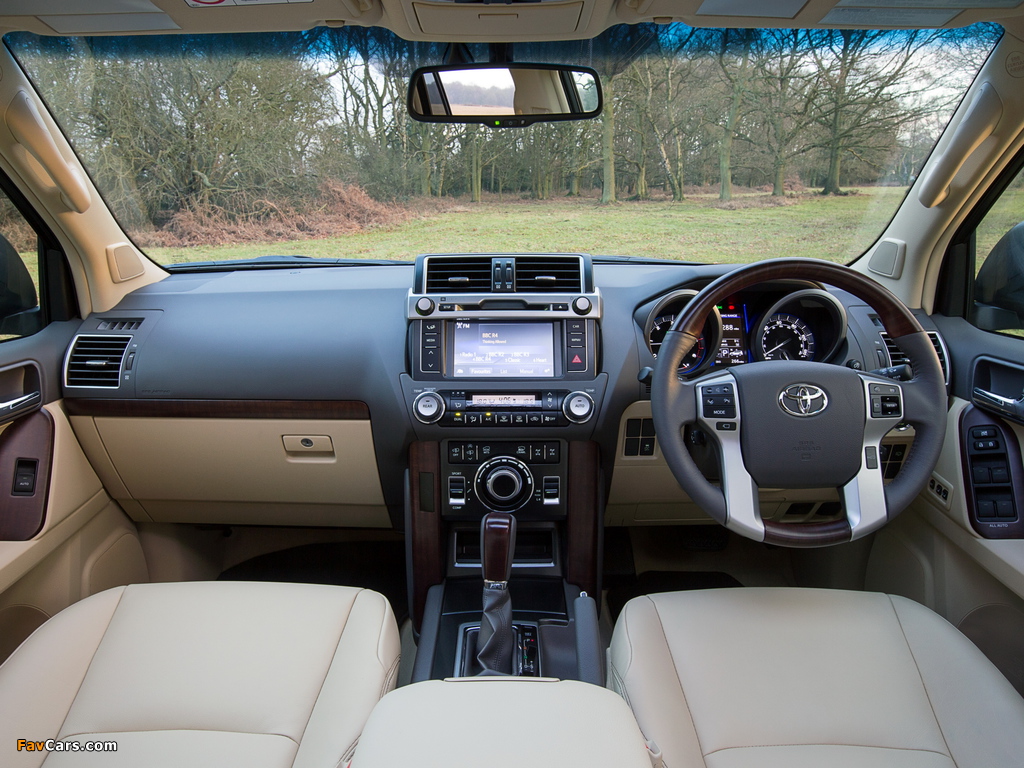 Toyota Land Cruiser UK-spec (150) 2014 images (1024 x 768)