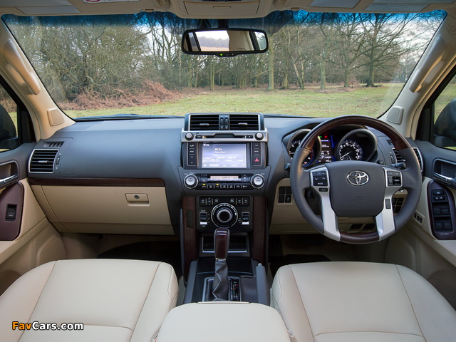 Toyota Land Cruiser UK-spec (150) 2014 images (640 x 480)
