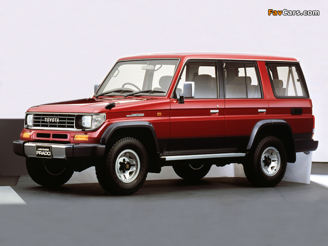 Toyota Land Cruiser Prado (J78) 1990–96 images (640 x 480)