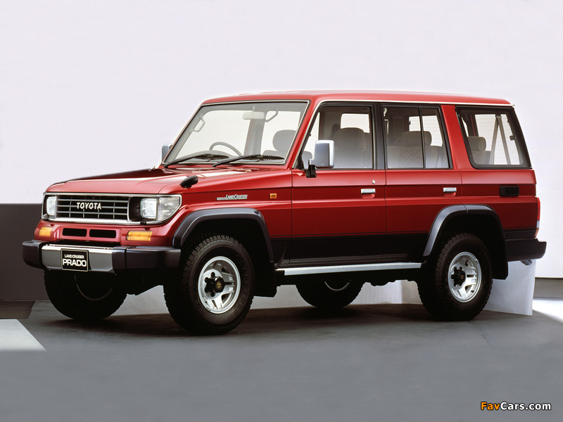Toyota Land Cruiser Prado (J78) 1990–96 images (800 x 600)
