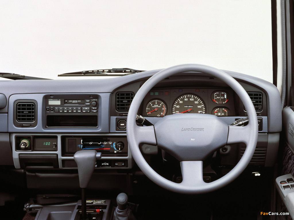 Toyota Land Cruiser Prado (LJ71G) 1990–96 wallpapers (1024 x 768)