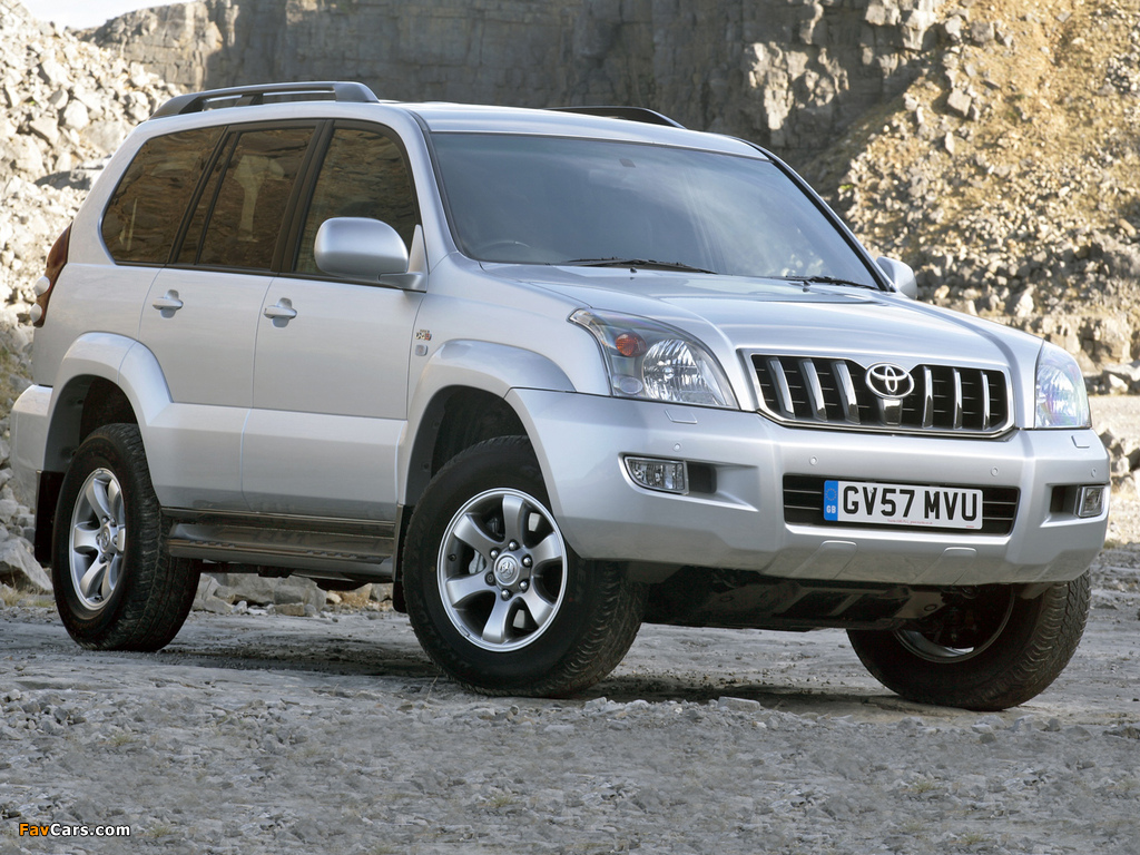 Toyota Land Cruiser Prado Invincible 5-door (J120W) 2007 pictures (1024 x 768)