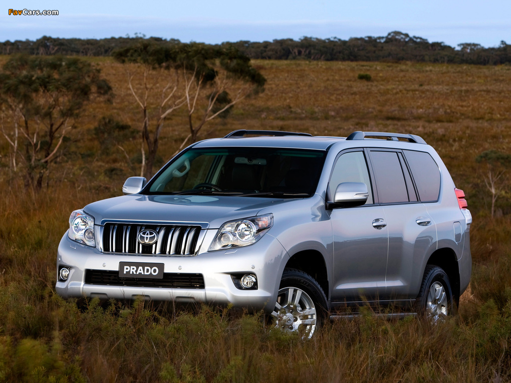 Toyota Land Cruiser Prado 5-door AU-spec (150) 2009 images (1024 x 768)