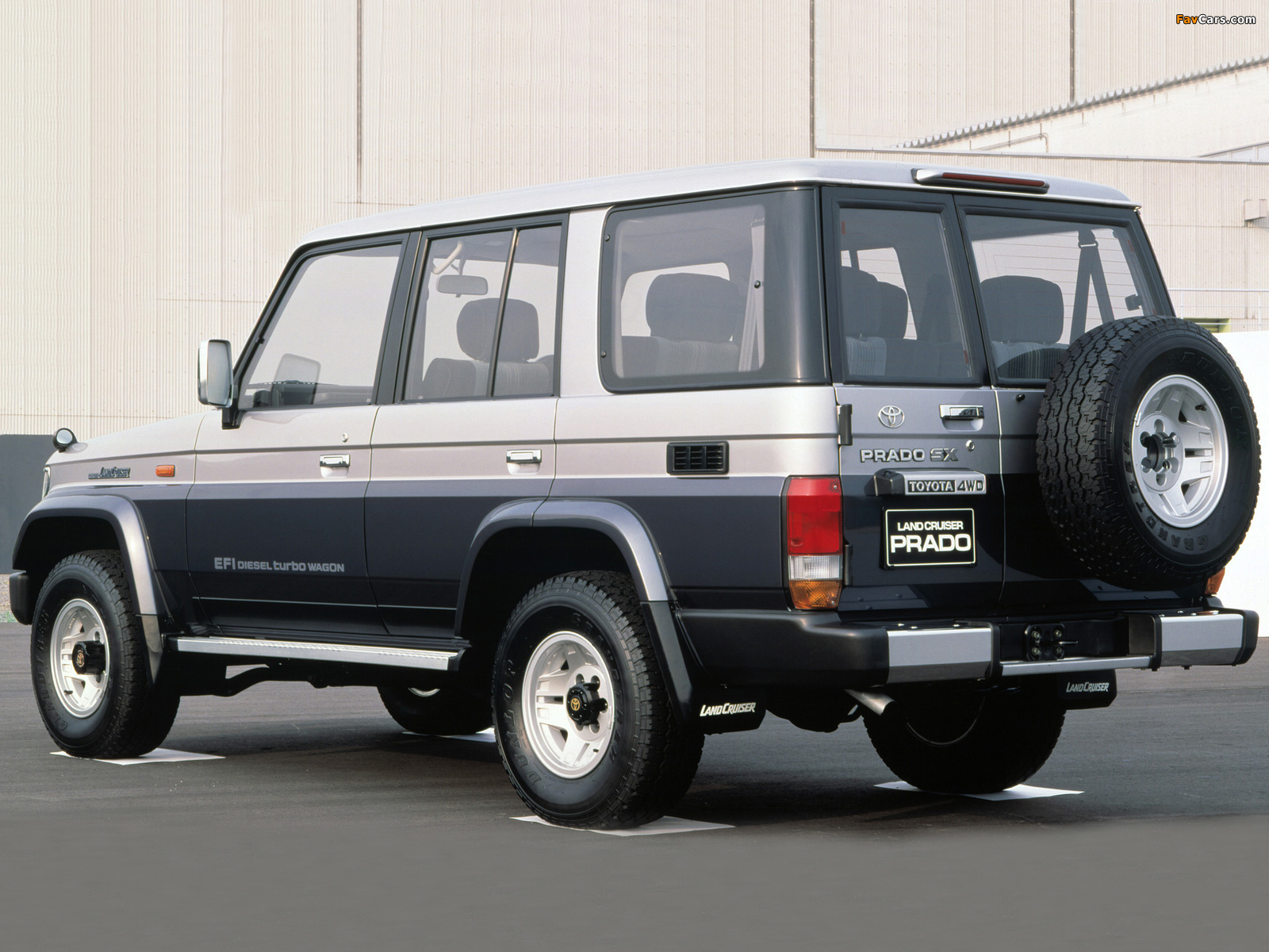 Toyota Land Cruiser Prado (J78) 1990–96 wallpapers (1600 x 1200)