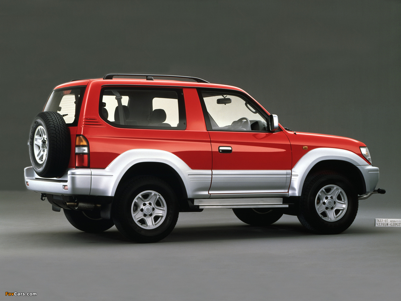 Toyota Land Cruiser Prado 3-door (J90W) 1996–99 wallpapers (1280 x 960)