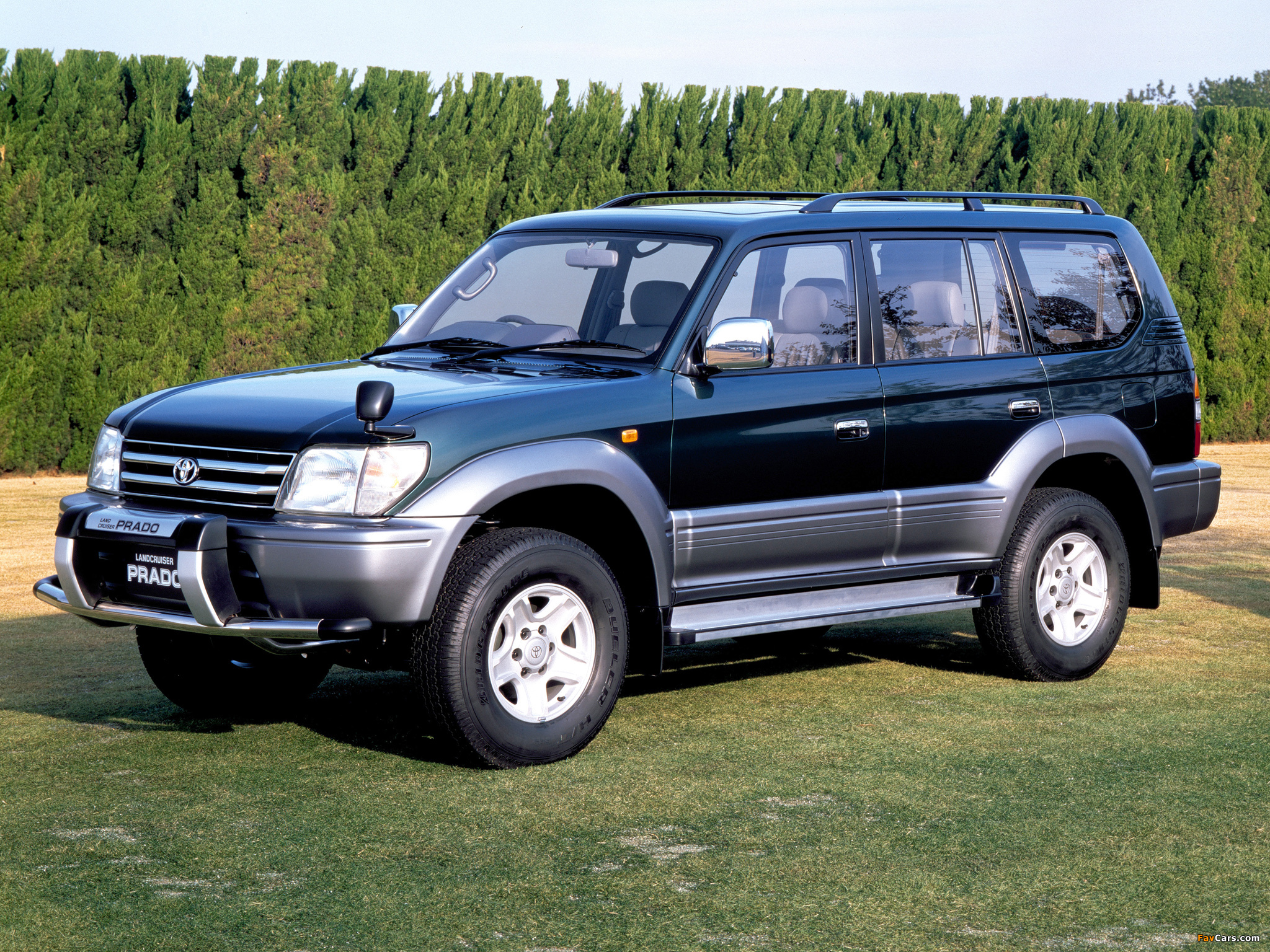 Toyota Land Cruiser Prado 5-door JP-spec (J95W) 1996–99 wallpapers (2048 x 1536)