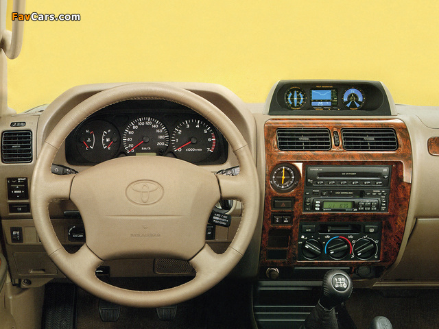 Toyota Land Cruiser 90 3-door (J90W) 1999–2002 wallpapers (640 x 480)