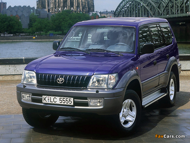 Toyota Land Cruiser 90 5-door (J95W) 1999–2002 wallpapers (640 x 480)