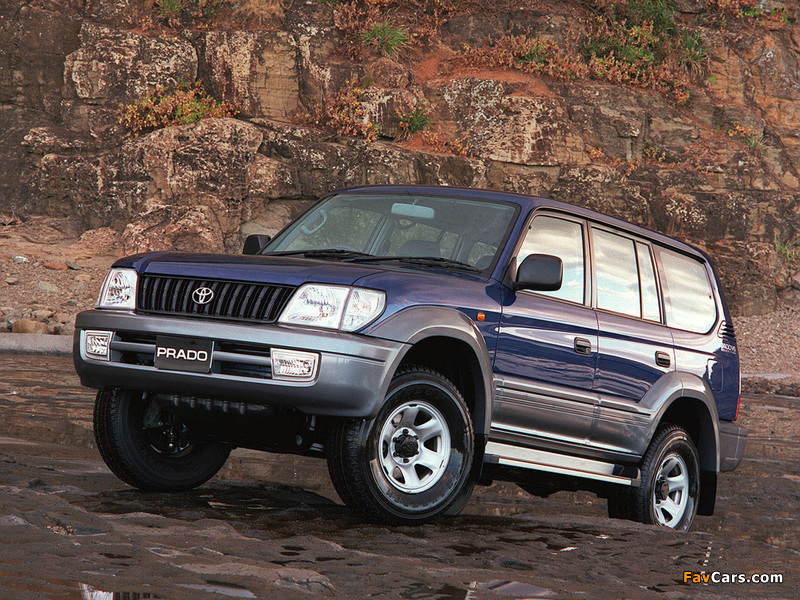 Toyota Land Cruiser Prado 5-door AU-spec (VZJ95W) 1999–2002 wallpapers (800 x 600)