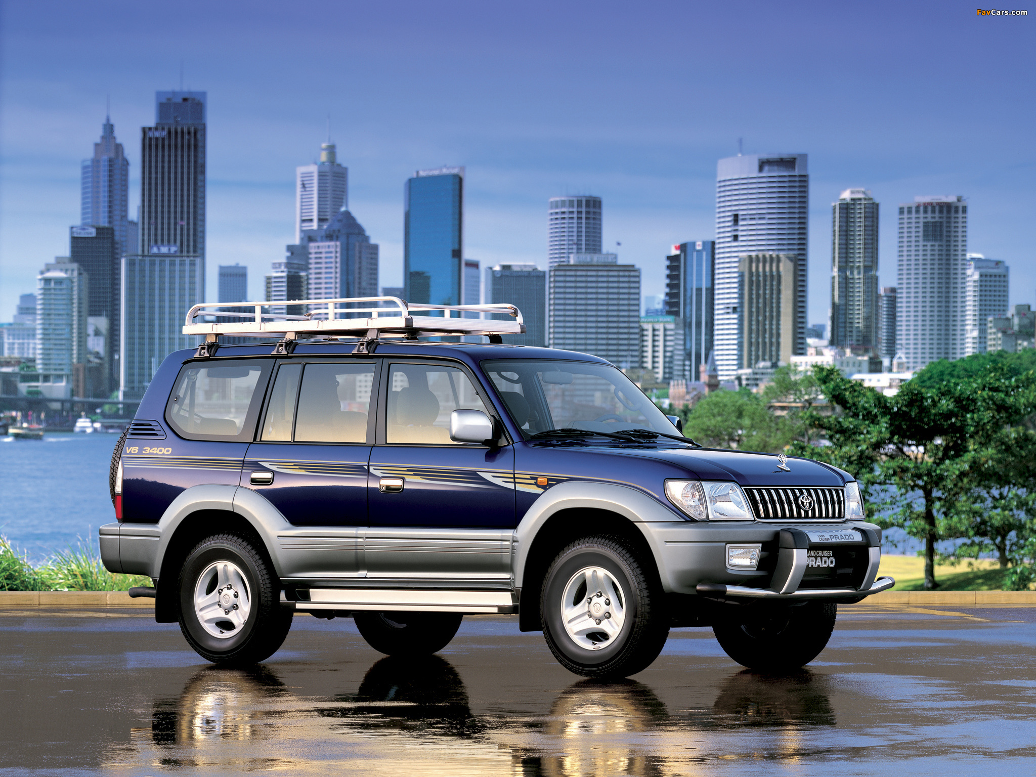 Toyota Land Cruiser Prado 5-door UAE-spec (J95W) 1999–2002 wallpapers (2048 x 1536)