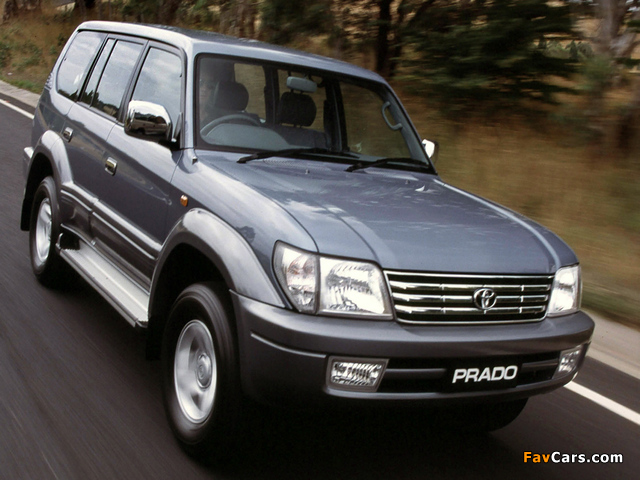 Toyota Land Cruiser Prado TX 5-door AU-spec (J95W) 1999–2002 wallpapers (640 x 480)