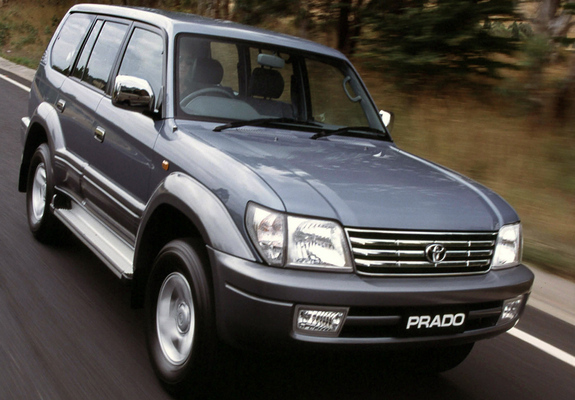 Toyota Land Cruiser Prado TX 5-door AU-spec (J95W) 1999–2002 wallpapers