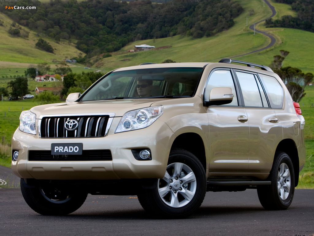 Toyota Land Cruiser Prado 5-door AU-spec (150) 2009 wallpapers (1024 x 768)