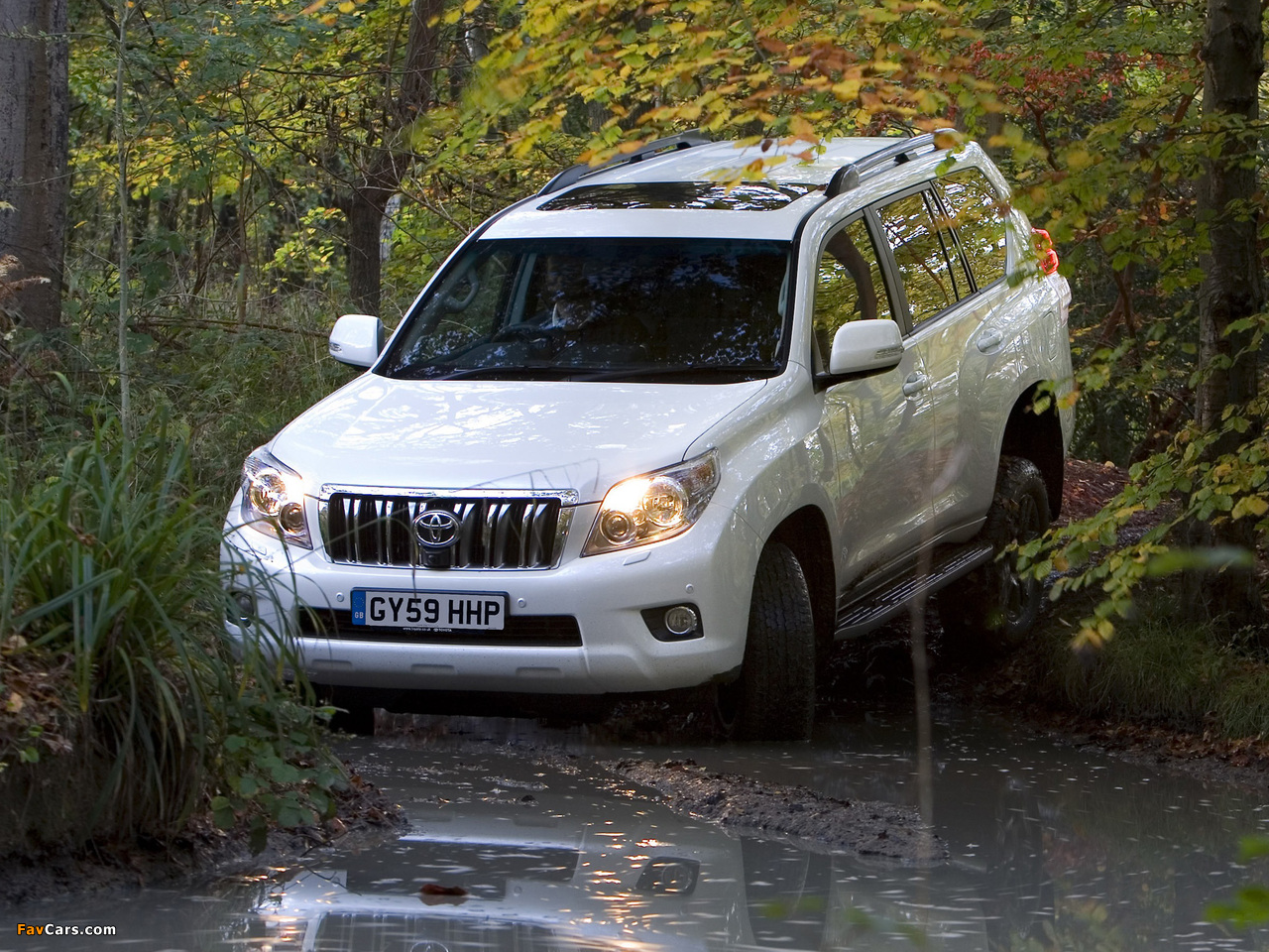 Toyota Land Cruiser Prado 5-door UK-spec (150) 2009 wallpapers (1280 x 960)