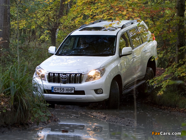 Toyota Land Cruiser Prado 5-door UK-spec (150) 2009 wallpapers (640 x 480)