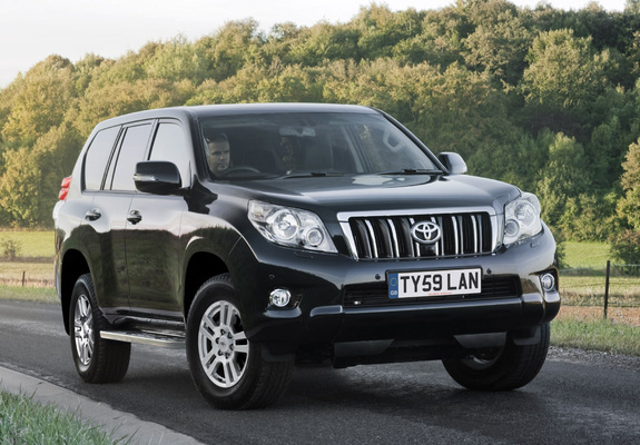 Toyota Land Cruiser Prado 5-door UK-spec (150) 2009 wallpapers