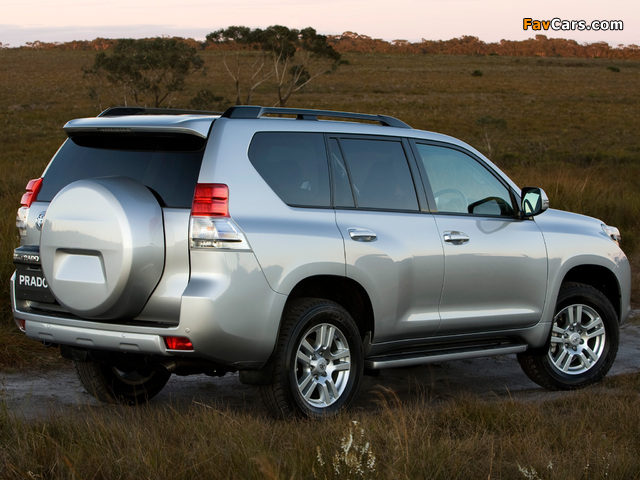 Toyota Land Cruiser Prado 5-door AU-spec (150) 2009 wallpapers (640 x 480)