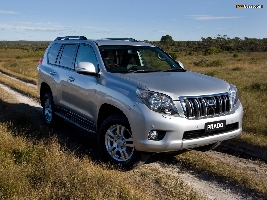 Toyota Land Cruiser Prado 5-door AU-spec (150) 2009 wallpapers (1024 x 768)