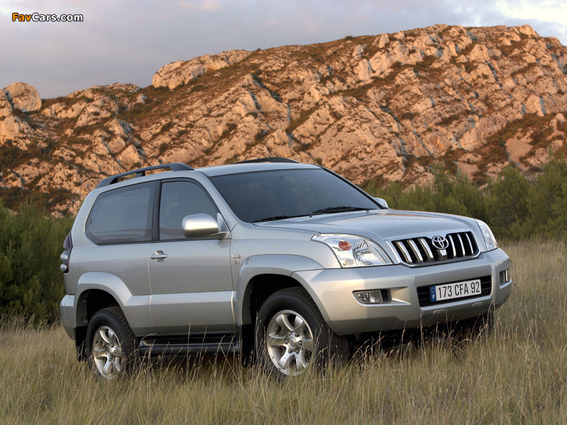 Toyota Land Cruiser Prado 3-door (J125W) 2003–09 wallpapers (800 x 600)