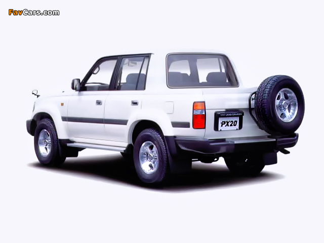 Images of Modellista Toyota Land Cruiser 80 Double Pick PX20 (HZ81V) (640 x 480)