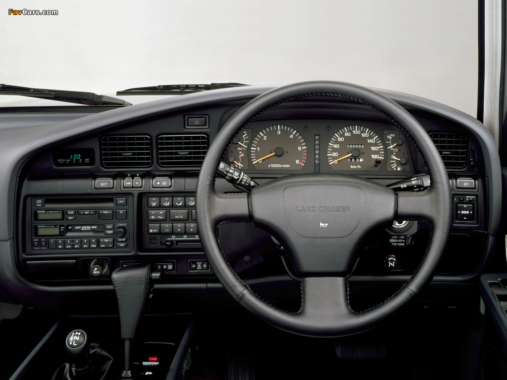 Images of Toyota Land Cruiser 80 VX-Limited Active Vacation JP-spec (HZ81V) 1992–94 (1024 x 768)