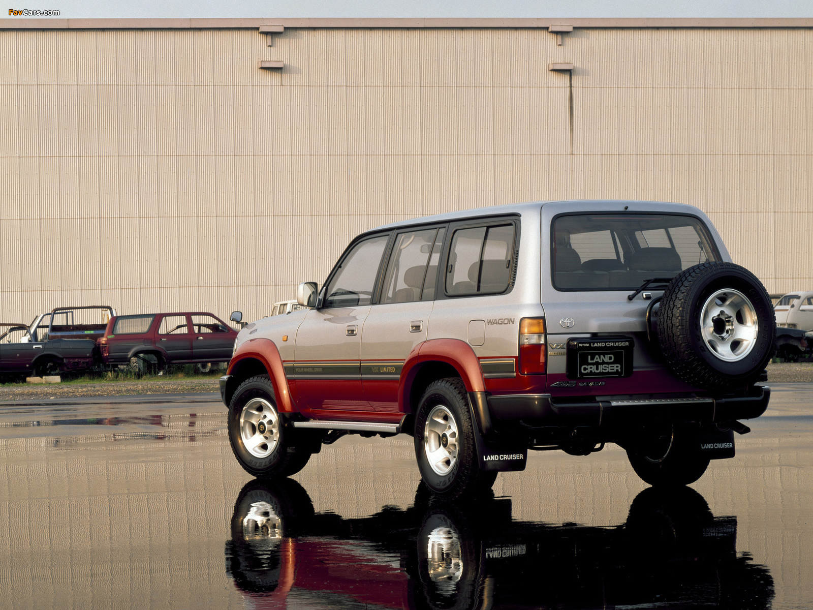 Images of Toyota Land Cruiser 80 Wagon VX-Limited JP-spec (HZ81V) 1992–94 (1600 x 1200)