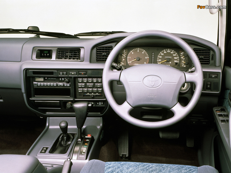 Images of Toyota Land Cruiser 80 Wagon GX JP-spec (HZ81V) 1995–97 (800 x 600)
