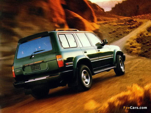 Images of Toyota Land Cruiser 80 40th Anniversary (HZ81V) 1997 (640 x 480)