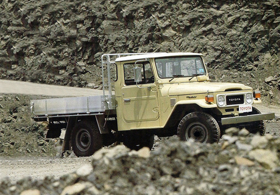 Photos of Toyota Land Cruiser Cab Chassis (FJ45L) 1979–84