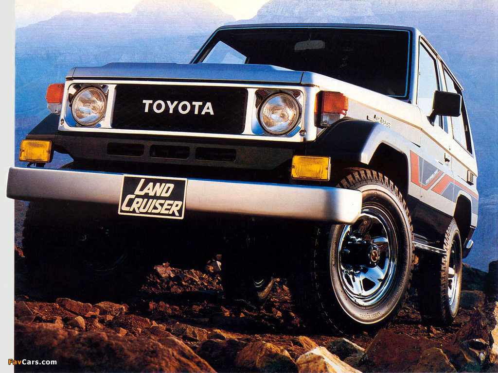 Photos of Toyota Land Cruiser (BJ70V) 1984–90 (1024 x 768)
