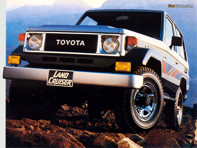 Photos of Toyota Land Cruiser (BJ70V) 1984–90 (800 x 600)