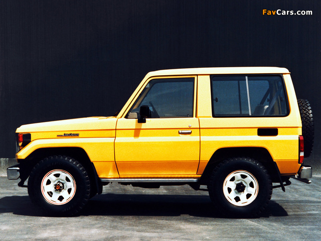 Photos of Toyota Land Cruiser (BJ71V) 1985–90 (640 x 480)