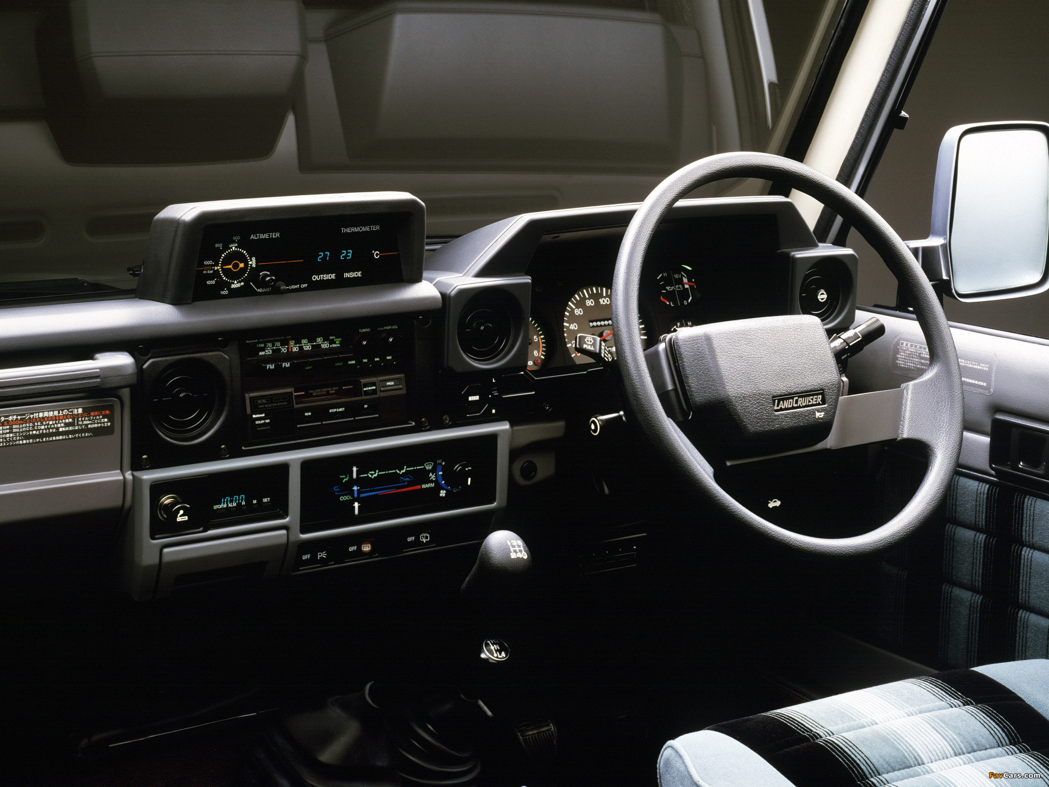 Photos of Toyota Land Cruiser (BJ71V) 1985–90 (2048 x 1536)