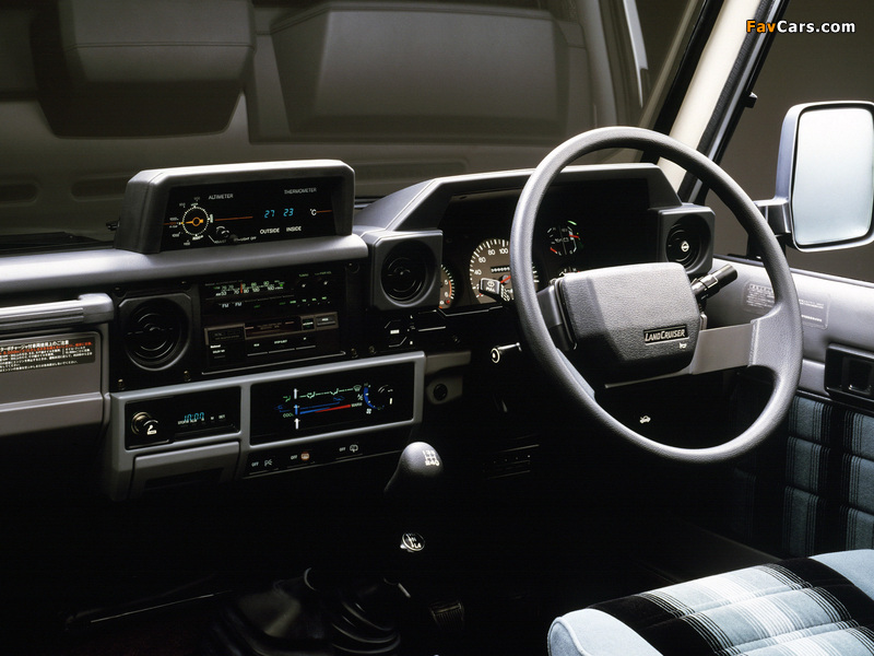 Photos of Toyota Land Cruiser (BJ71V) 1985–90 (800 x 600)