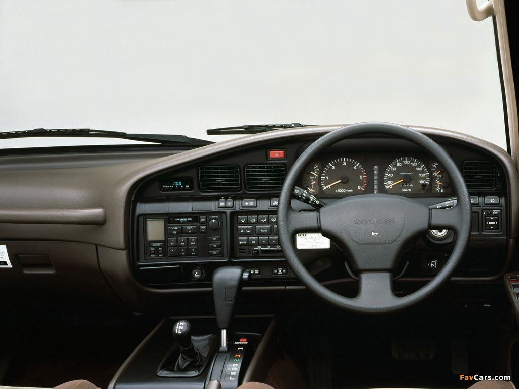 Photos of Toyota Land Cruiser 80 Wagon VX JP-spec (FZJ80G) 1989–92 (1024 x 768)