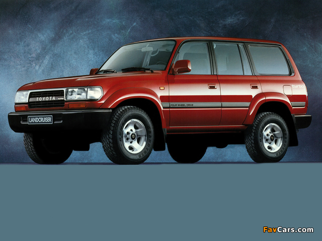 Photos of Toyota Land Cruiser 80 (HDJ81V) 1989–94 (640 x 480)