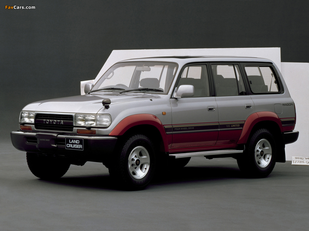 Photos of Toyota Land Cruiser 80 Wagon VX-Limited JP-spec (HZ81V) 1992–94 (1024 x 768)