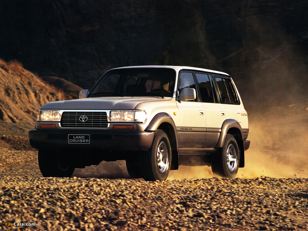 Photos of Toyota Land Cruiser 80 VX (HZ81V) 1995–97 (1024 x 768)
