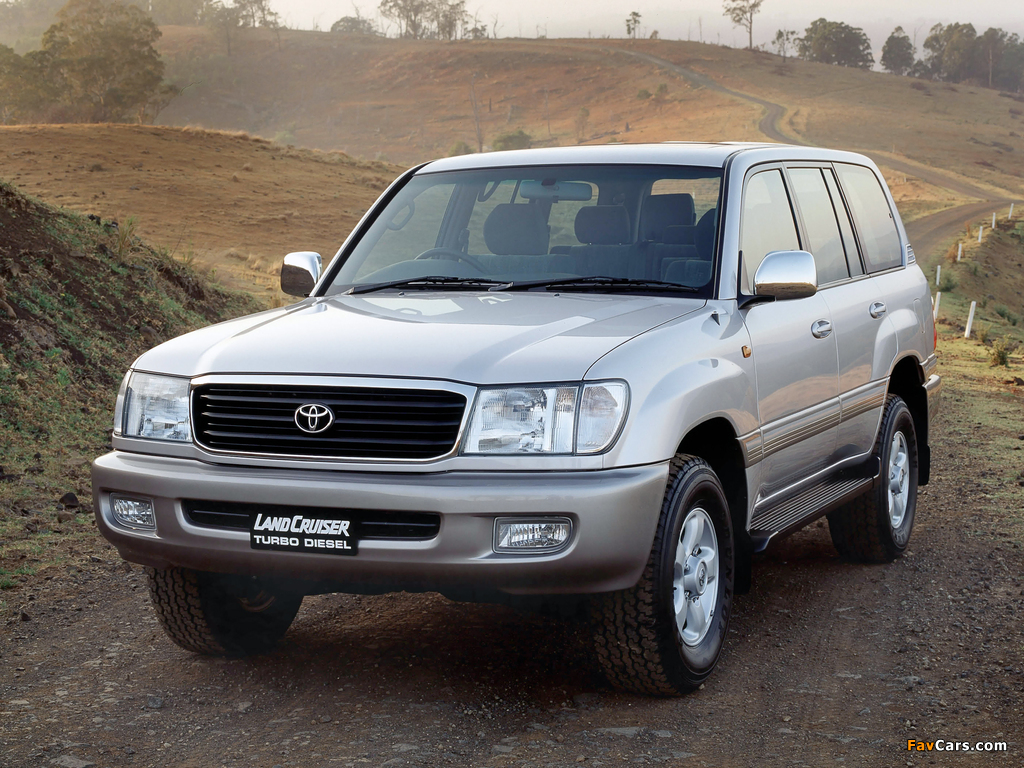 Photos of Toyota Land Cruiser 100 GXV TD AU-spec (HDJ101K) 1998–2002 (1024 x 768)