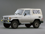 Photos of Toyota Land Cruiser Canvas Top (J73) 1999–2007