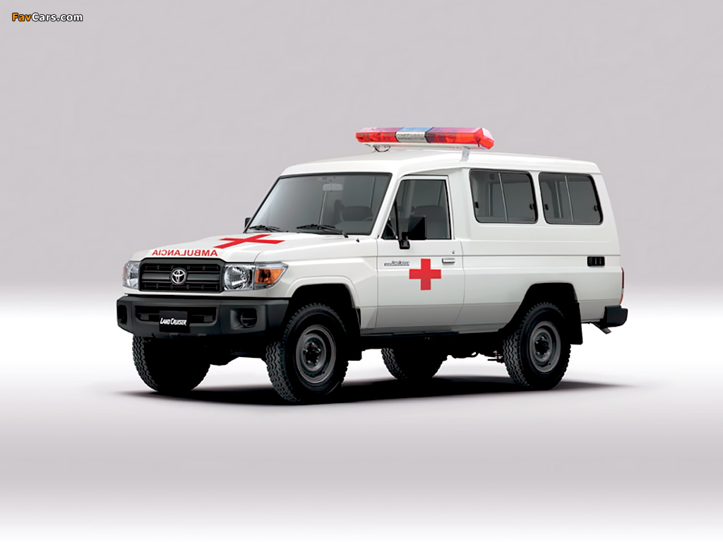 Photos of Toyota Land Cruiser Troop Carrier Ambulance (J78) 2007 (1024 x 768)