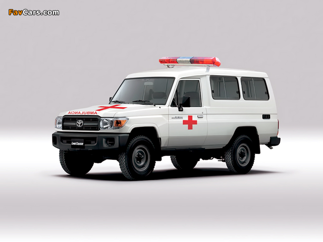 Photos of Toyota Land Cruiser Troop Carrier Ambulance (J78) 2007 (640 x 480)