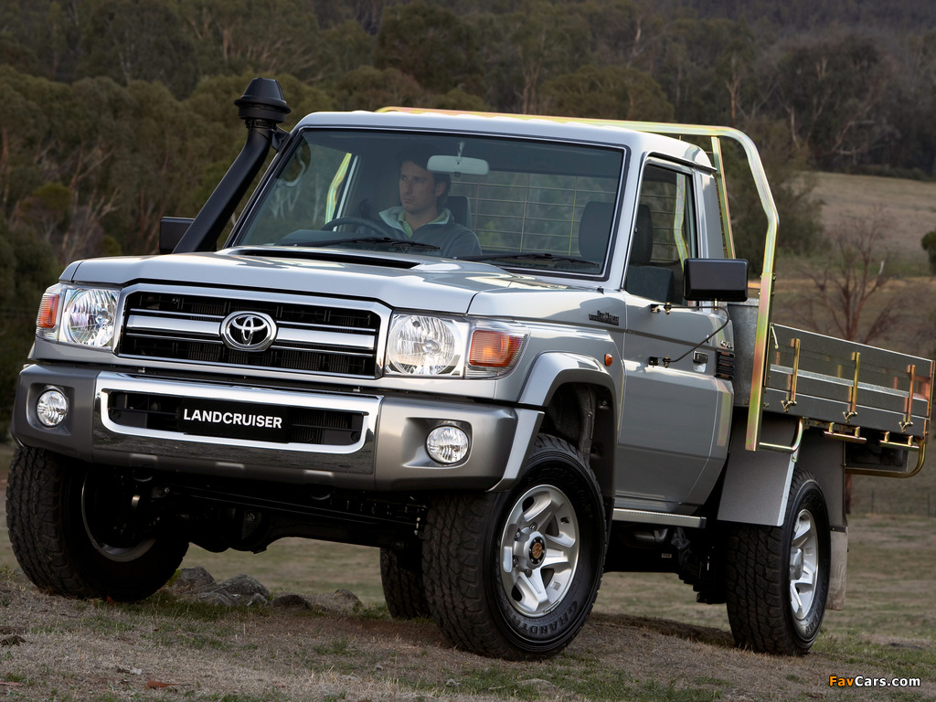 Photos of Toyota Land Cruiser Cab Chassis GXL (J79) 2007 (1024 x 768)